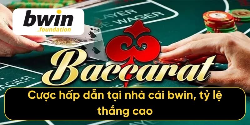 Cược hấp dẫn tại nhà cái bwin, tỷ lệ thắng cao