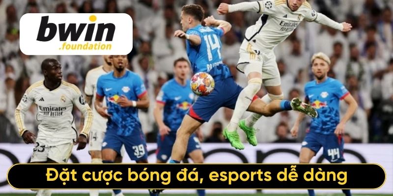 Đặt cược bóng đá, esports dễ dàng