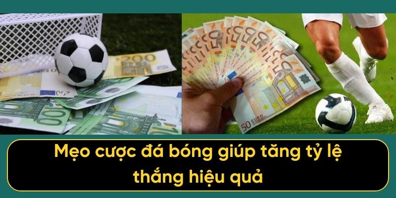 Mẹo cược đá bóng giúp tăng tỷ lệ thắng hiệu quả