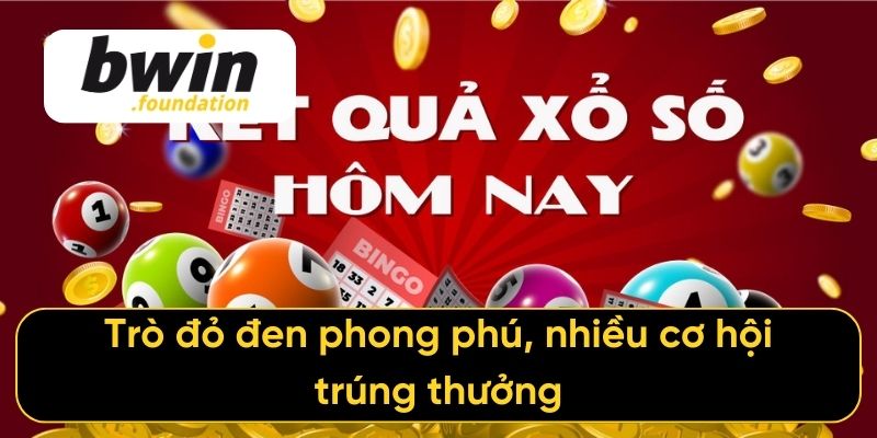 Trò đỏ đen phong phú, nhiều cơ hội trúng thưởng